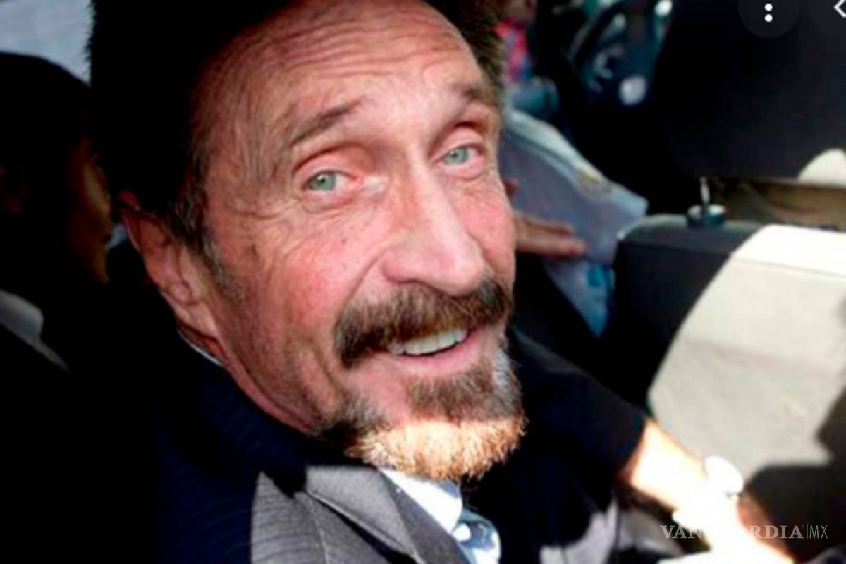 ‘Si me cuelgo no será mi culpa’, dijo John McAfee en extraño mensaje en el 2020