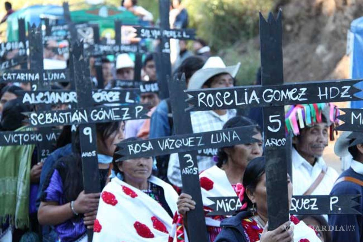 $!Acteal, 22 de diciembre de 1997; el día en que México avergonzó a la humanidad