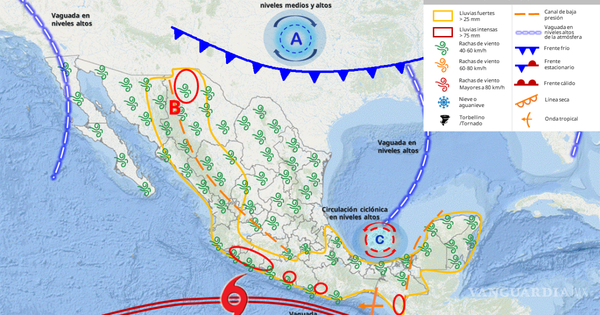 Frente frío llega a Coahuila, pero el calor se resiste y alcanzará 40 grados en los próximos días