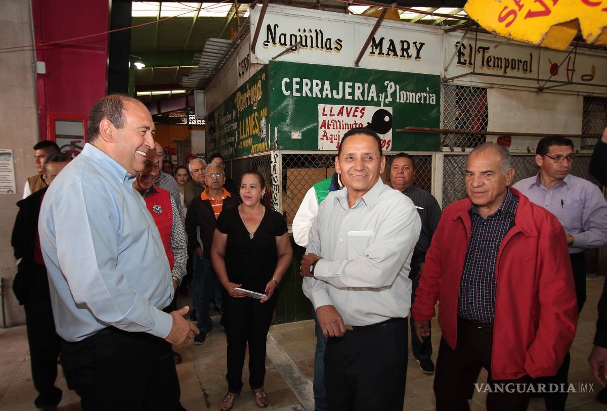 $!Avanzan trabajos de remodelación del Mercado Juárez de Torreón