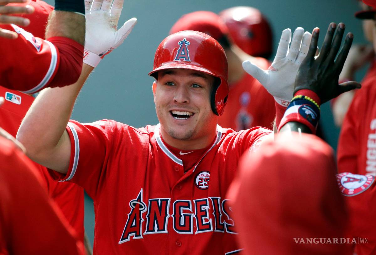 $!Mike Trout firma por 12 años y 426.5 millones de dólares con los Angelinos de Los Ángeles