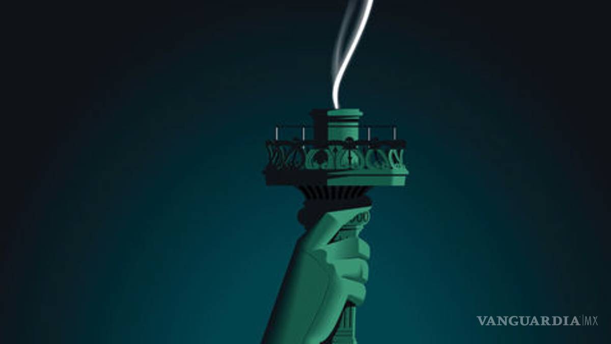 Por Trump, The New Yorker 'apaga' la antorcha de la Estatua de la Libertad
