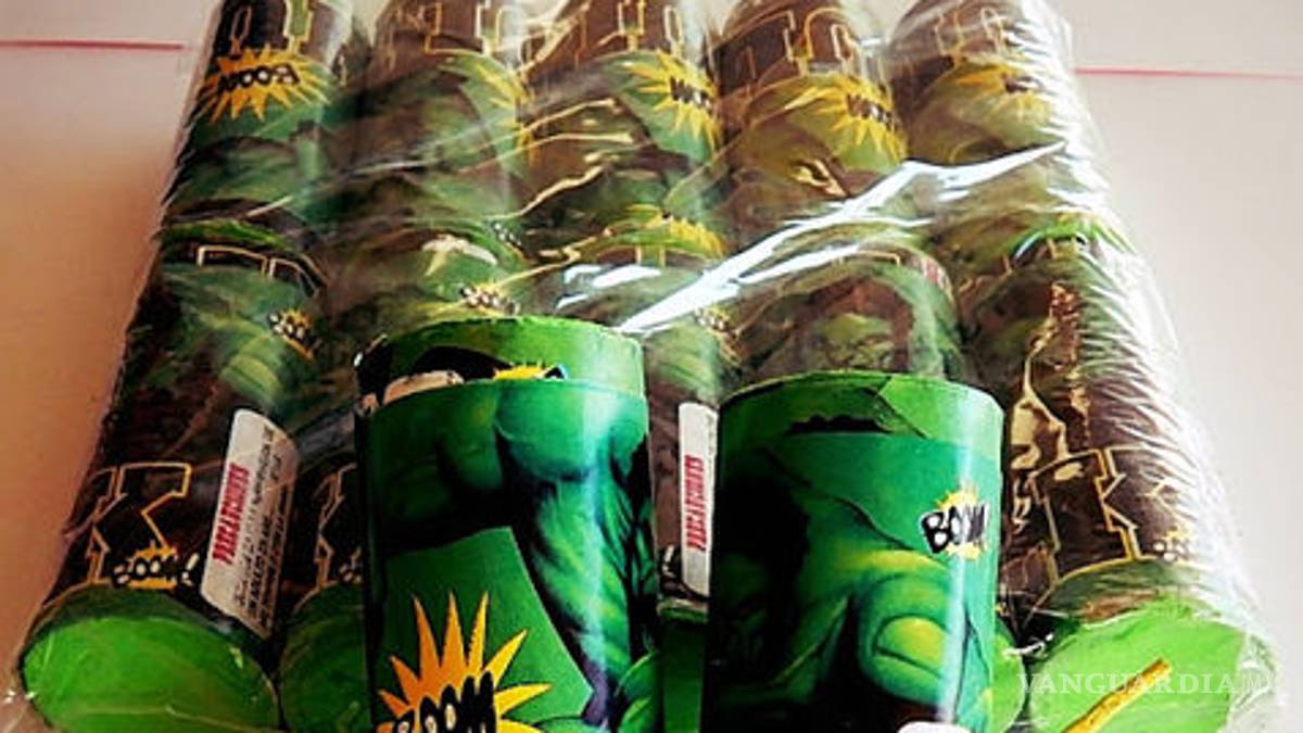 A niño de Durango le explota un 'Hulk' y pierde la mano