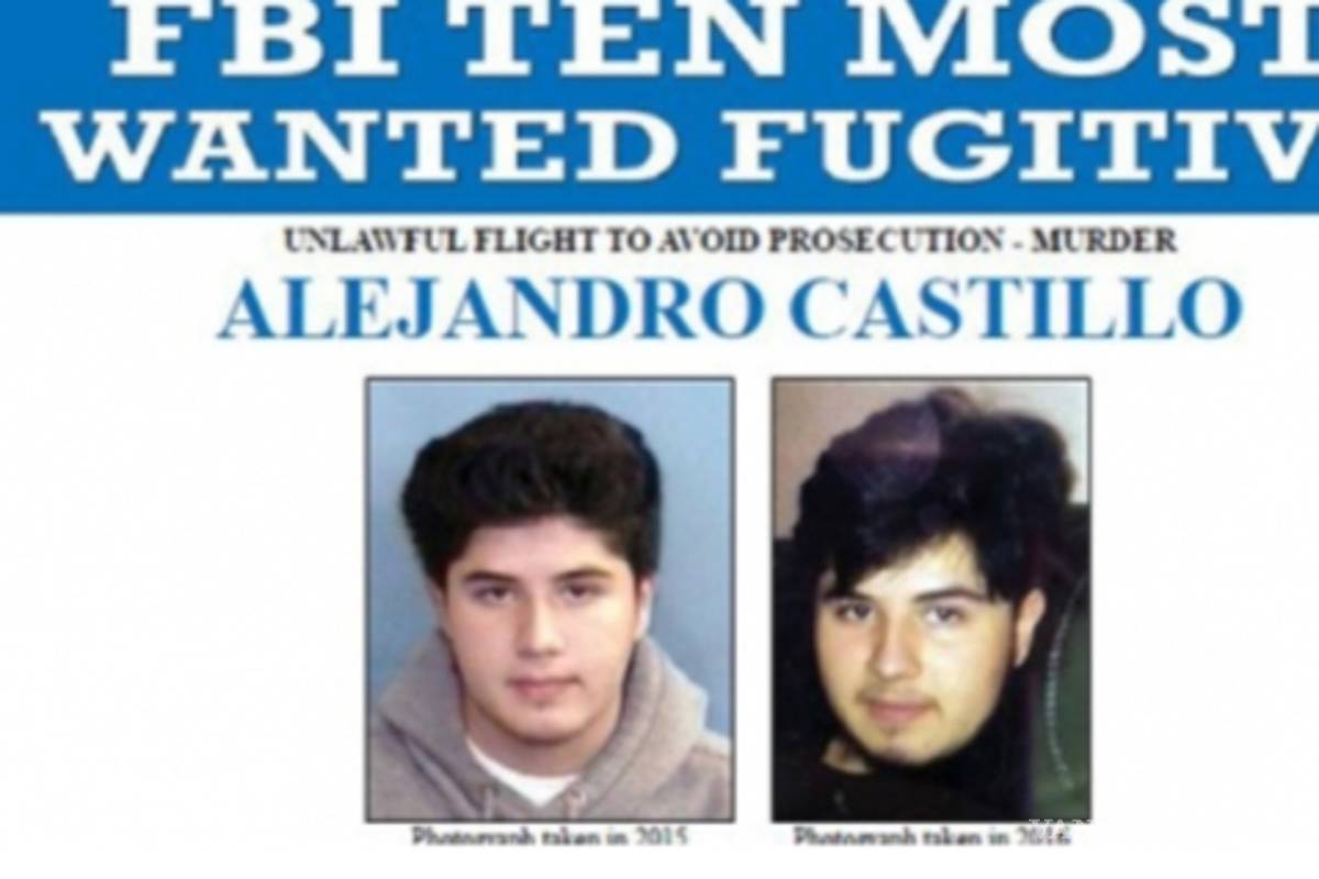 Entre los 10 más buscados del FBI, un hispano de 18 años... y podría estar en México