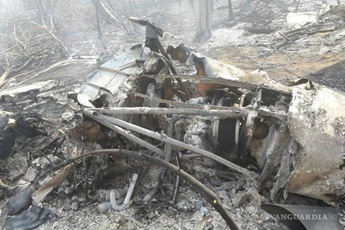 Se estrella avioneta de la Fuerza Aérea en Chiapas; deja 2 muertos
