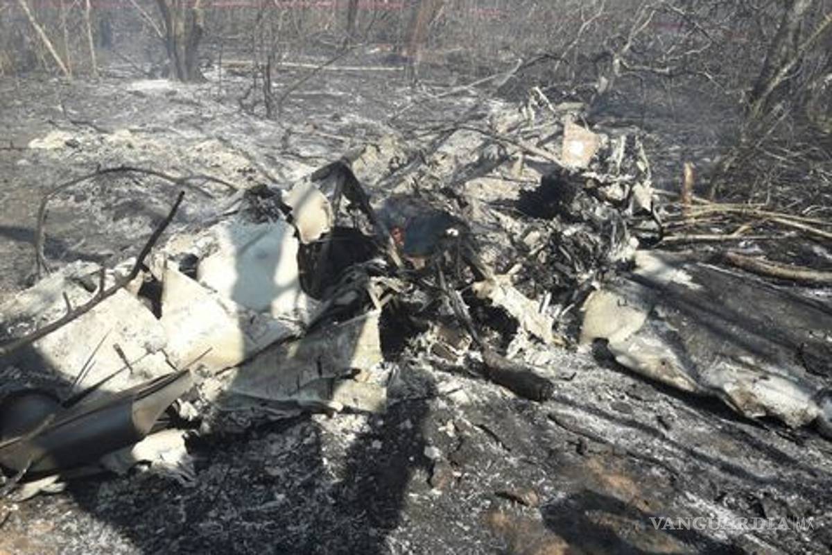 $!Se estrella avioneta de la Fuerza Aérea en Chiapas; deja 2 muertos