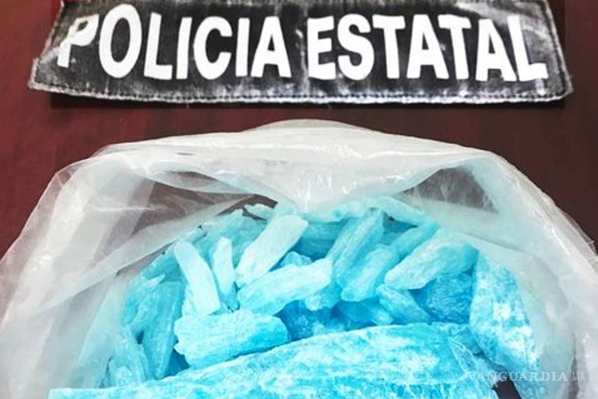 ¿Breaking Bad? aseguran 'crystal azul' en Sonora
