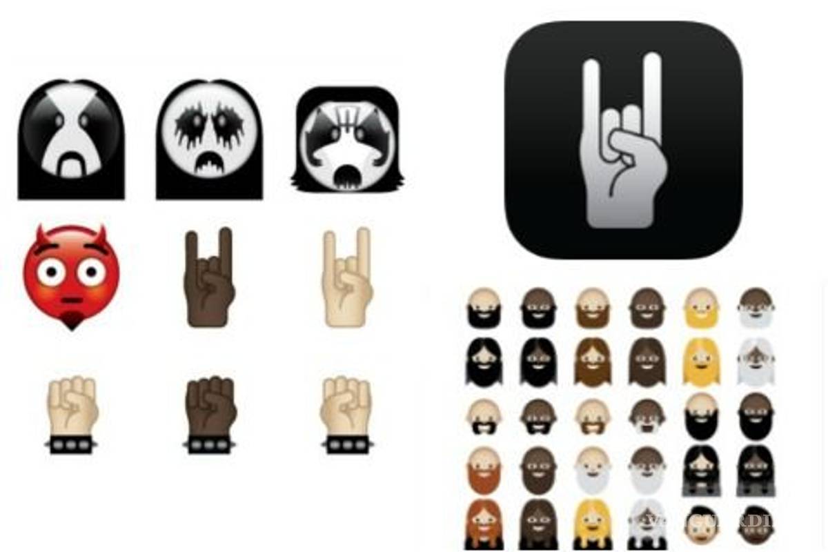 ¿Eres amante del metal? Pues ahora lo podrás demostrar con estos emojis