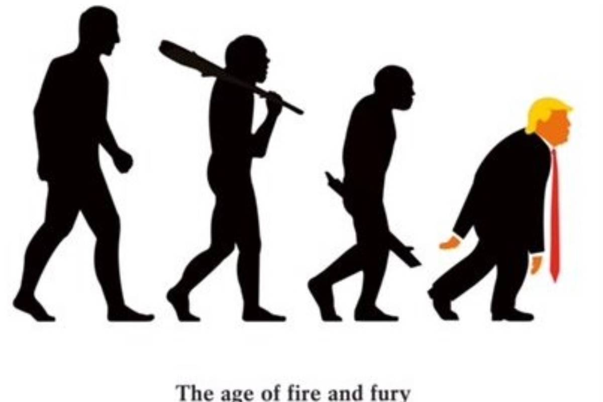 La portada de la revista Der Spiegel ilustra la regresión de la humanidad “gracias” a Trump