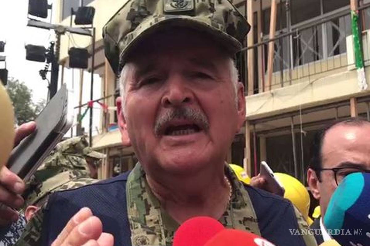 $!Ya no hay niños atrapados en colegio Rebsamen: Marina