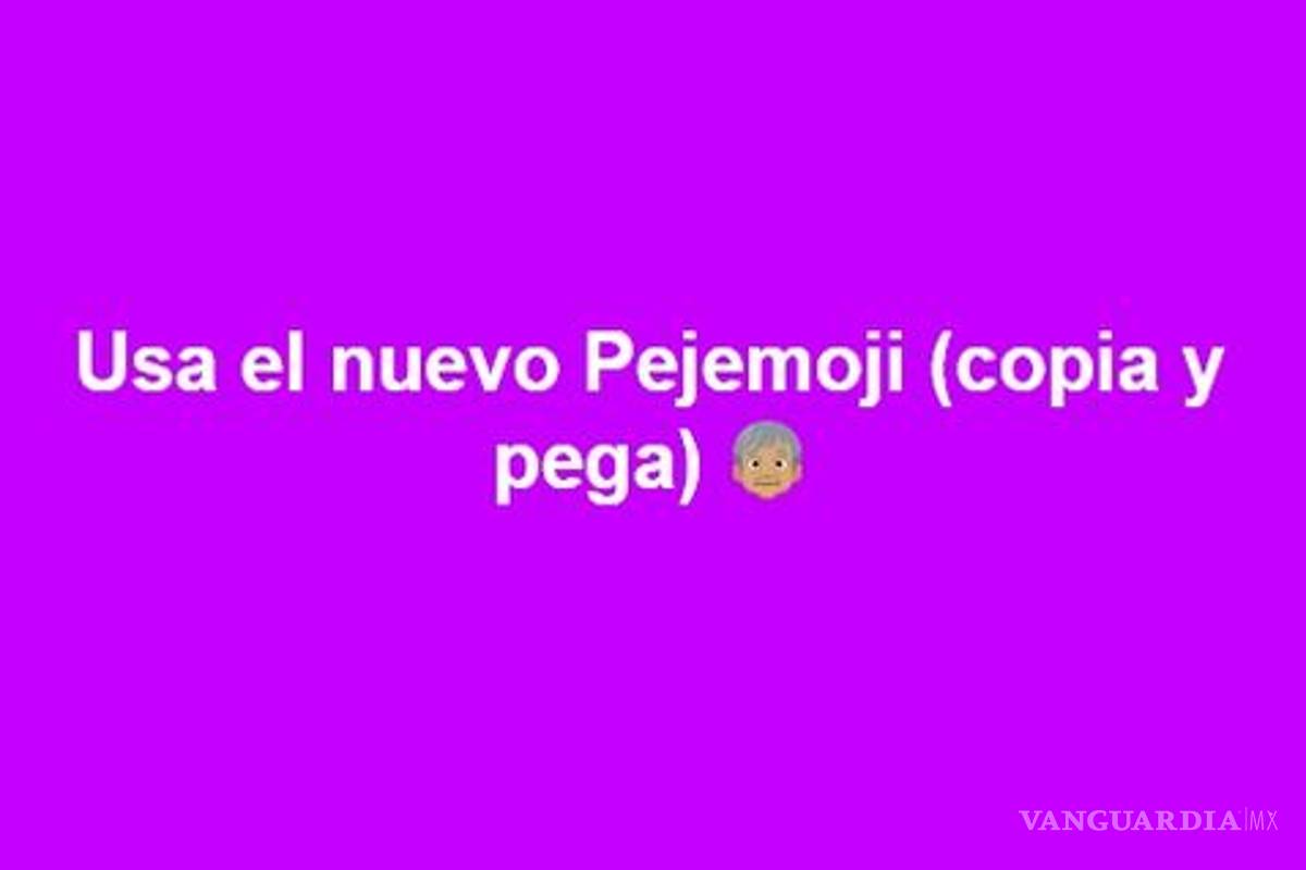 Fans de AMLO lanzan el 'Pejemoji'