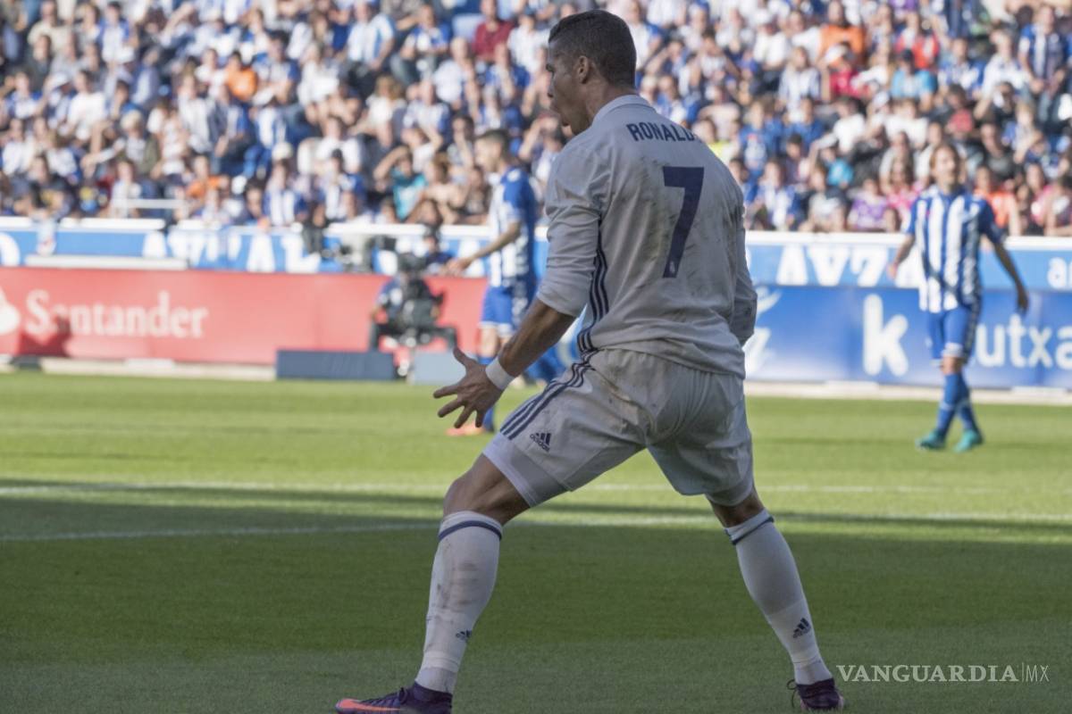 Triplete de Cristiano en victoria del Real Madrid