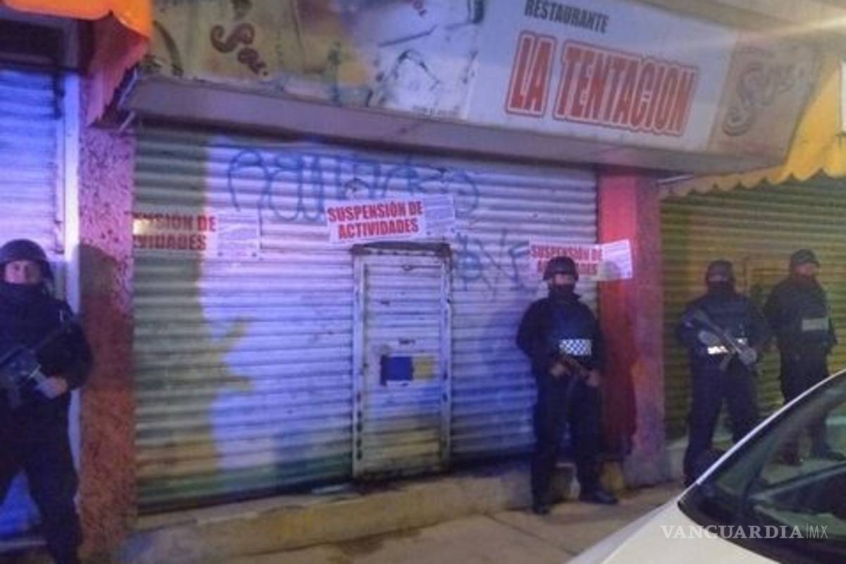 Cierran 7 bares en Tláhuac; uno era del hijo de 'El Ojos'