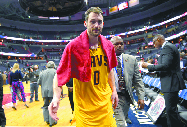 Cavs perderá a Love por 6 semanas tras cirugía