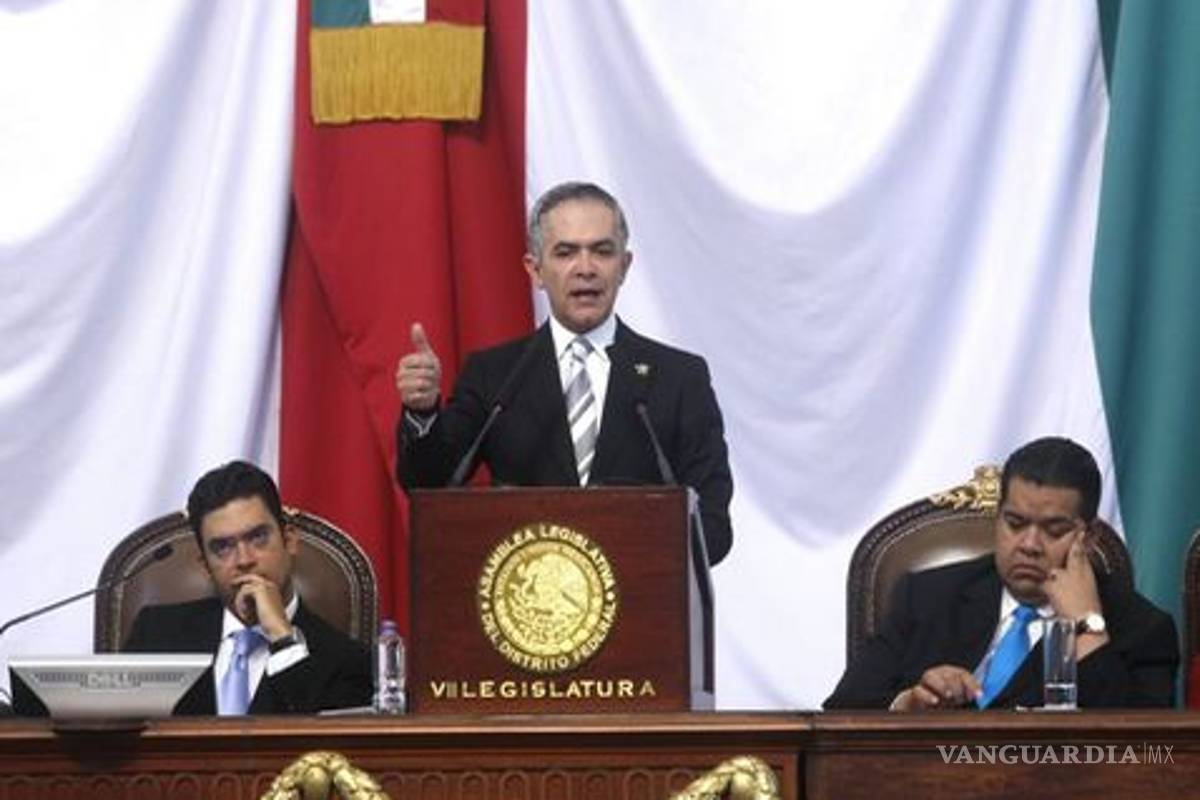 Hasta seis años se llevará reconstruir la Ciudad de México, afirma Mancera