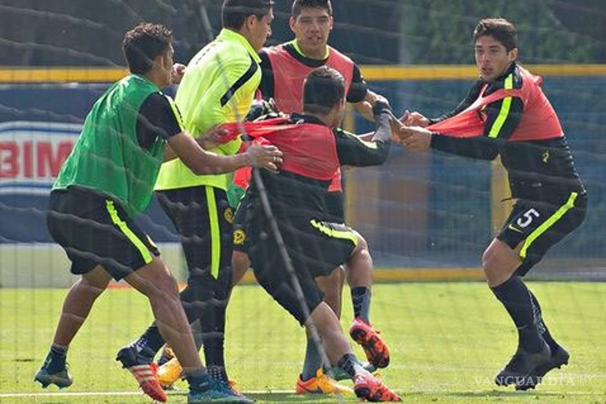 Jugadores del América se agarran a golpes en entrenamiento