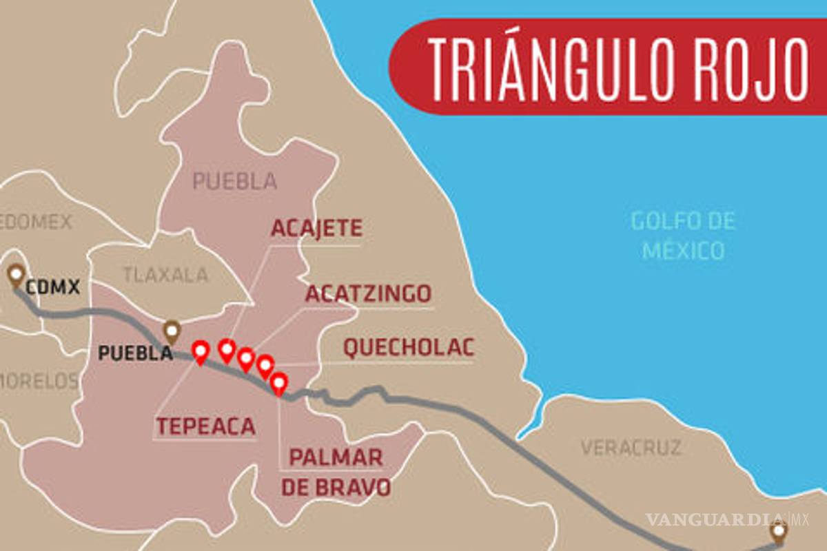 El ‘Triángulo Rojo’ en Puebla quedó fuera del plan anti huachicol