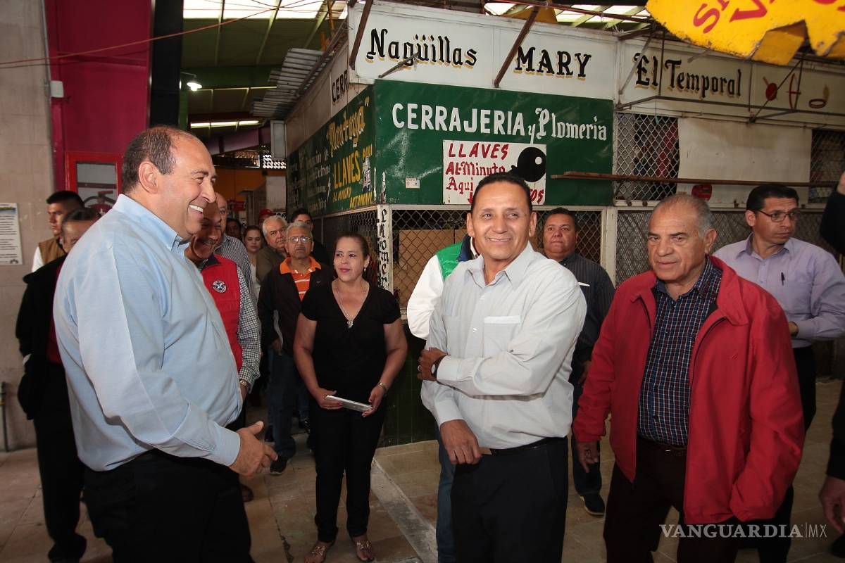 $!Avanzan trabajos de remodelación del Mercado Juárez de Torreón