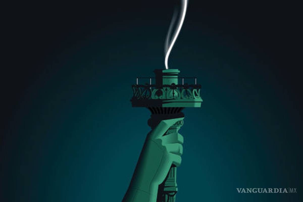 Por Trump, The New Yorker 'apaga' la antorcha de la Estatua de la Libertad