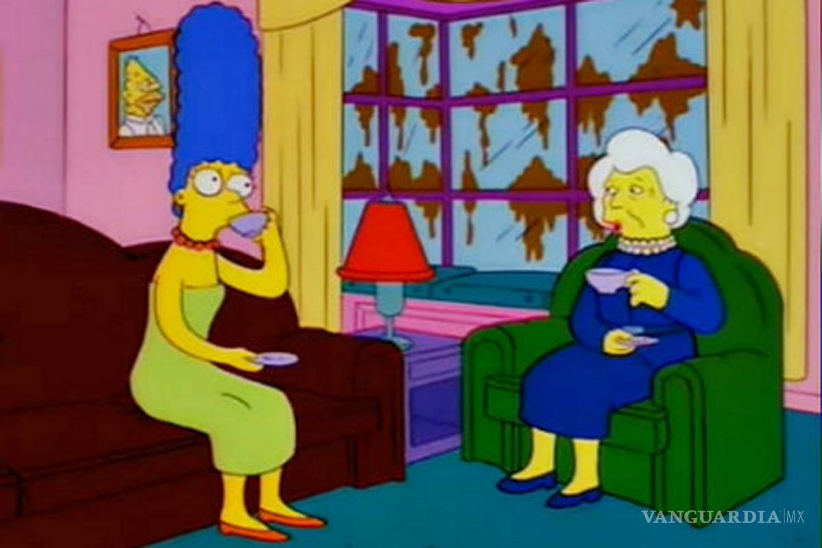 Revelan carta de Barbara Bush dirigida a ‘Los Simpson’
