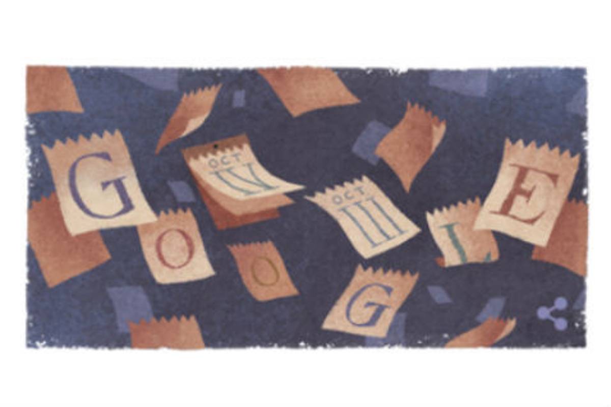 Google conmemora 434 años del calendario actual