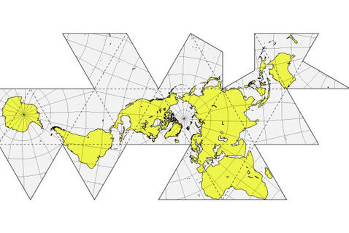 $!Este es el mapa real del mundo, el 'mapamundi' siempre estuvo mal