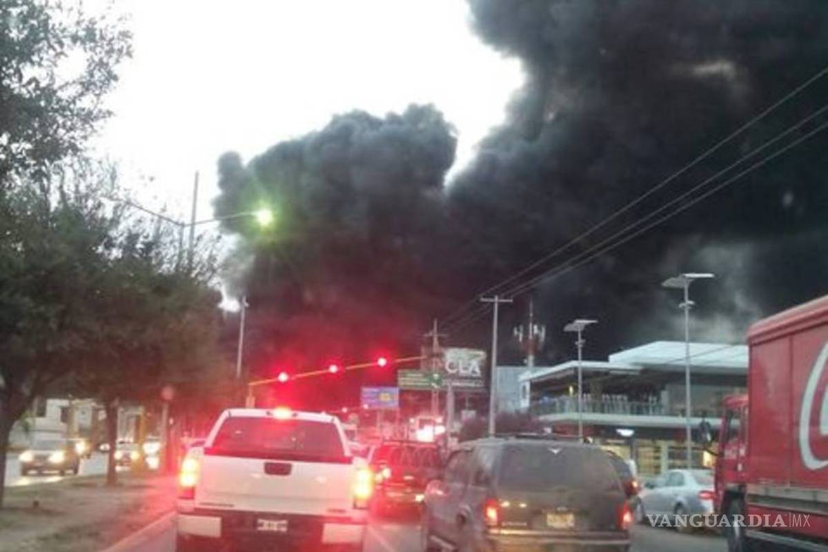 Así fue el incendio en Reynosa (VIDEO)