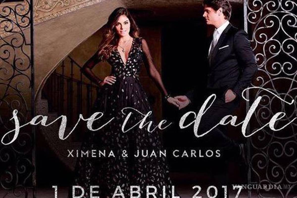 Ximena Navarrete ya tiene fecha para su boda