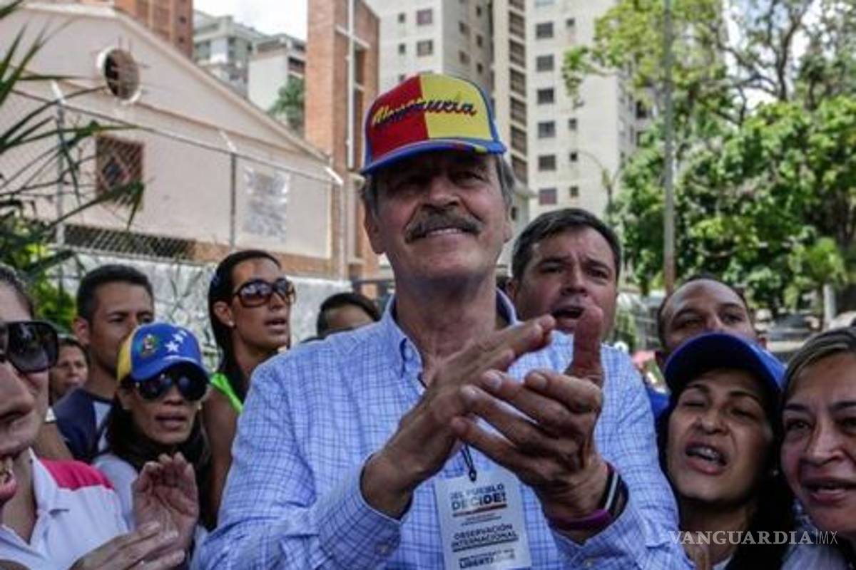 Vicente Fox &quot;persona non grata&quot; para Venezuela