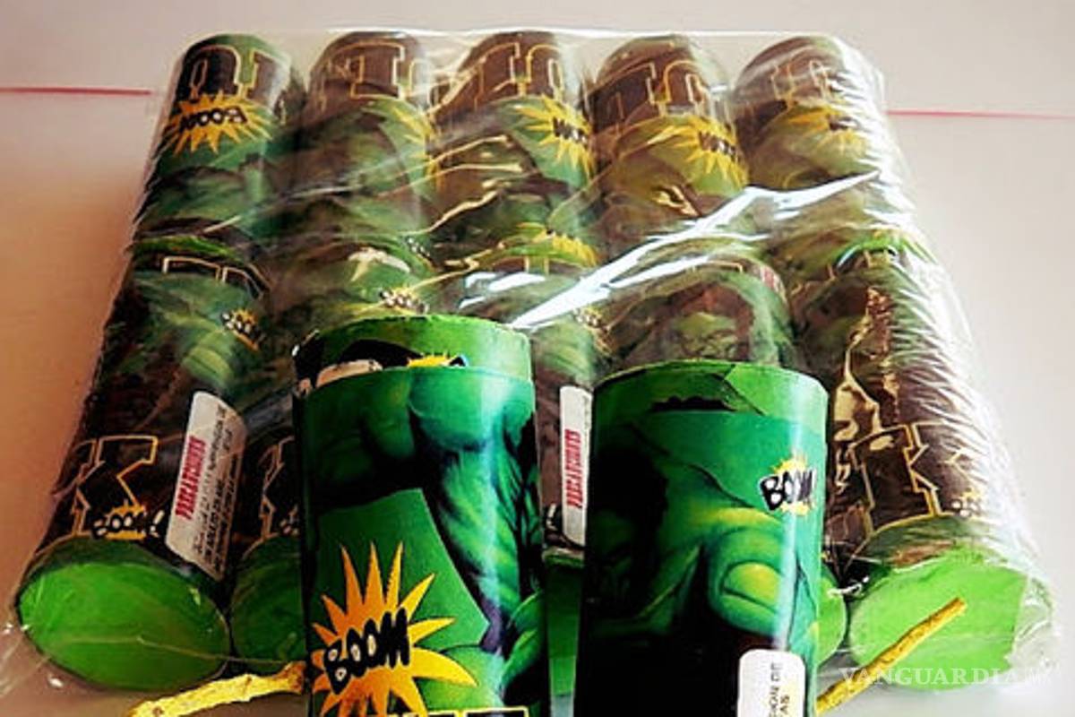 A niño de Durango le explota un 'Hulk' y pierde la mano