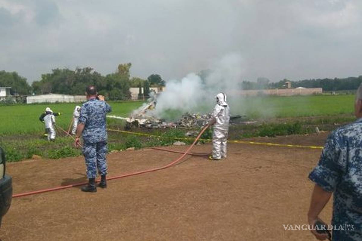 Dos aeronaves del Ejército chocan en Tecámac