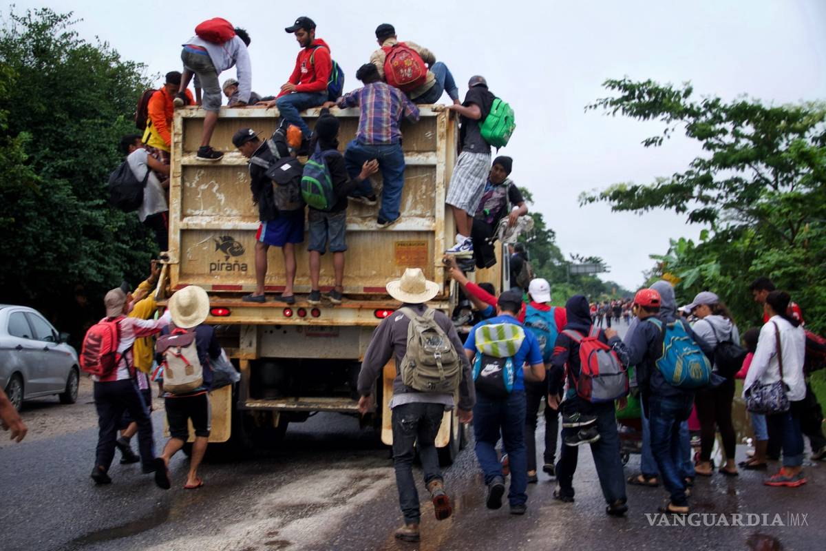 Caravana se fragmenta en su camino a la CDMX