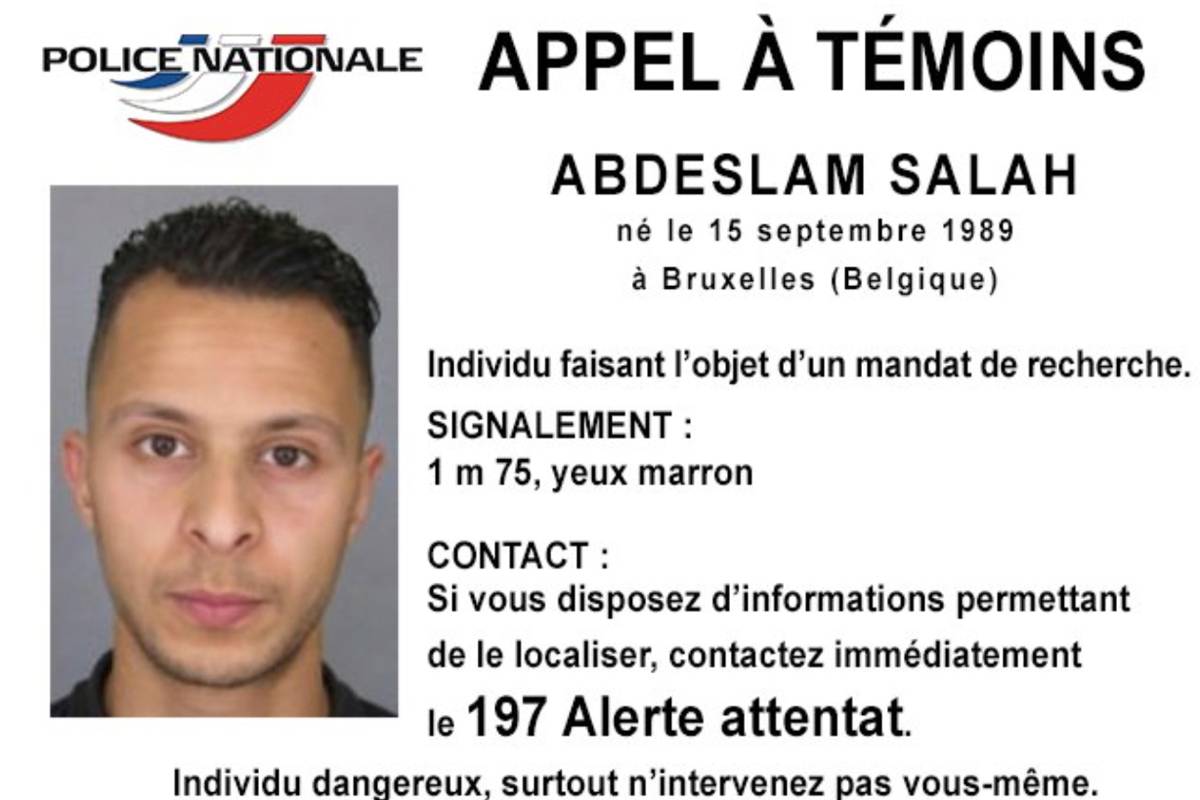 Capturan a uno de los cerebros de los atentados terroristas de París
