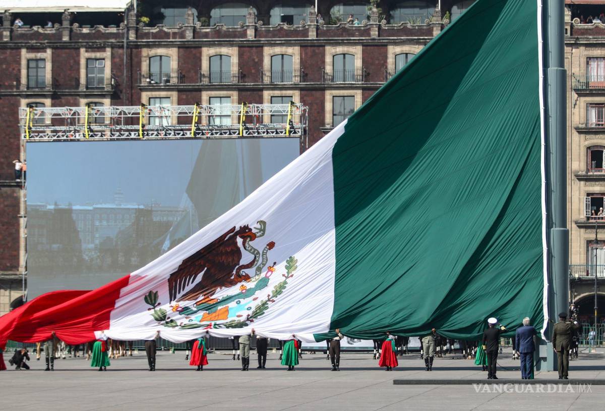 $!Encabeza AMLO su última ceremonia de la Revolución Mexicana como presidente