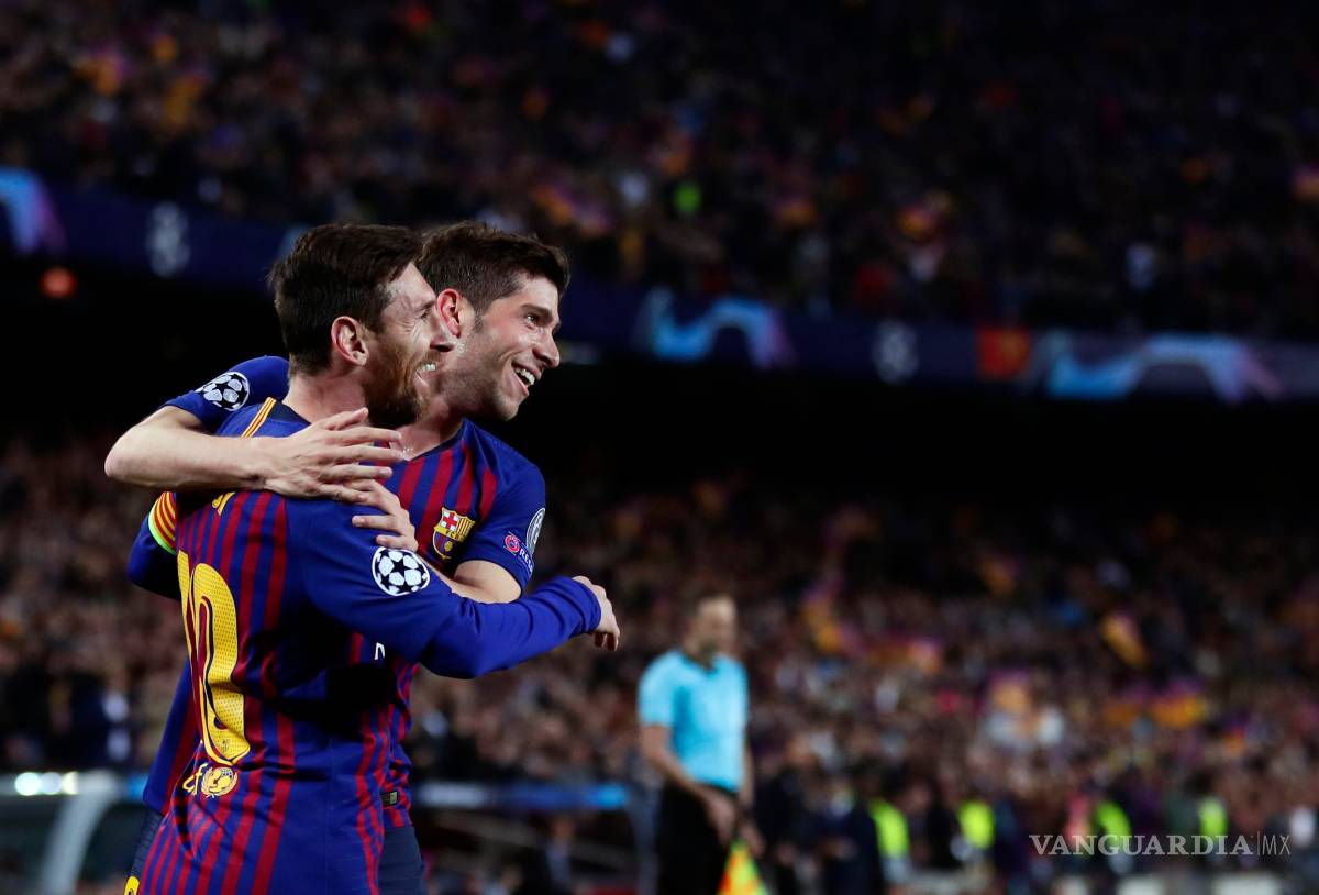$!Barcelona cumple y golea al Manchester United para calificar a las Semifinales de la Champions League