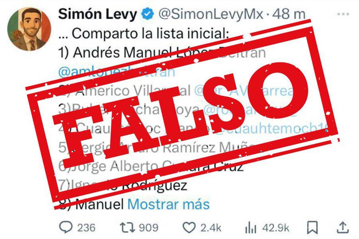 $!Uno de los muchos FAKE de Simón Levy.