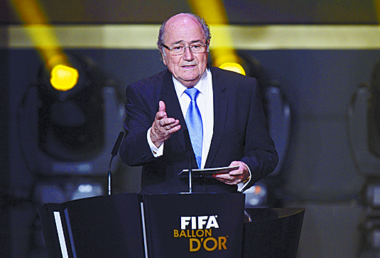 Blatter bajo chequeo médico por estrés