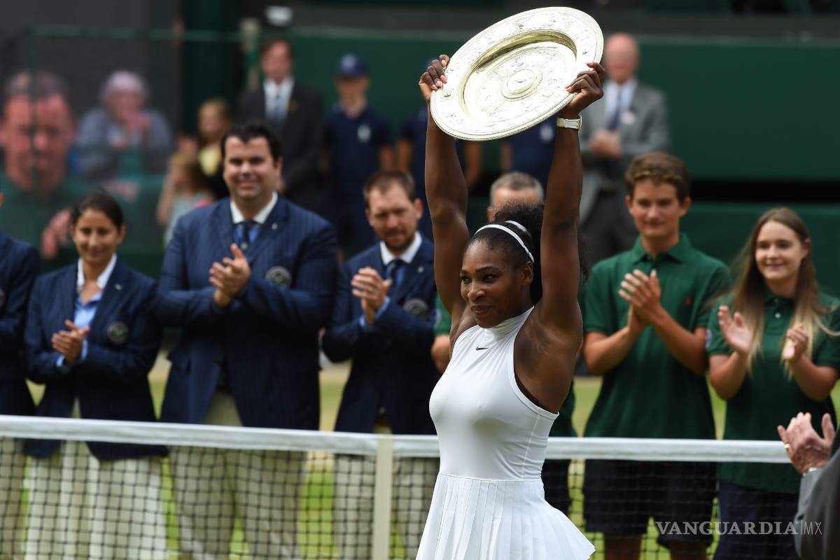 Serena Williams se consagró en Wimbledon e igualó a Steffi Graf con 22 títulos de Grand Slam