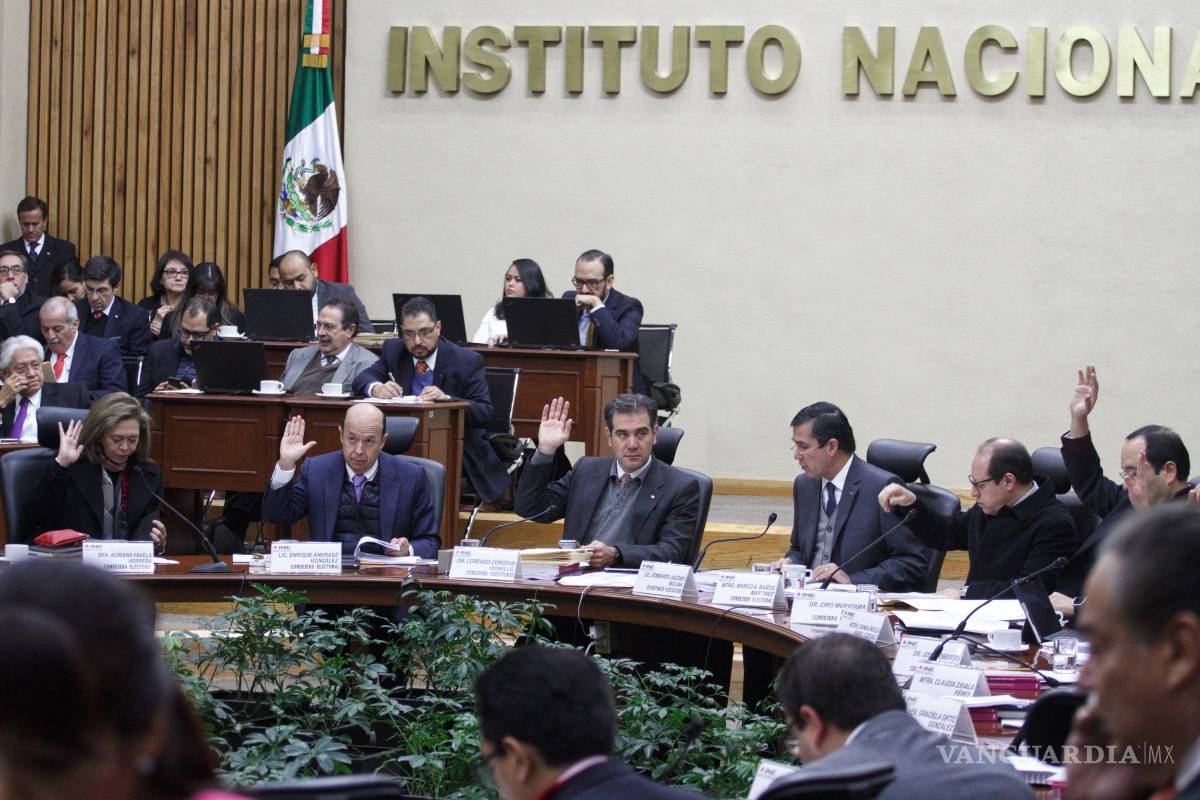 INE aprueba plataformas electorales de partidos políticos