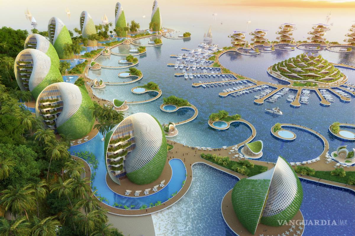 Nautilus Eco-Resort, un complejo turístico autosustentable que asemeja a los caracoles del mar