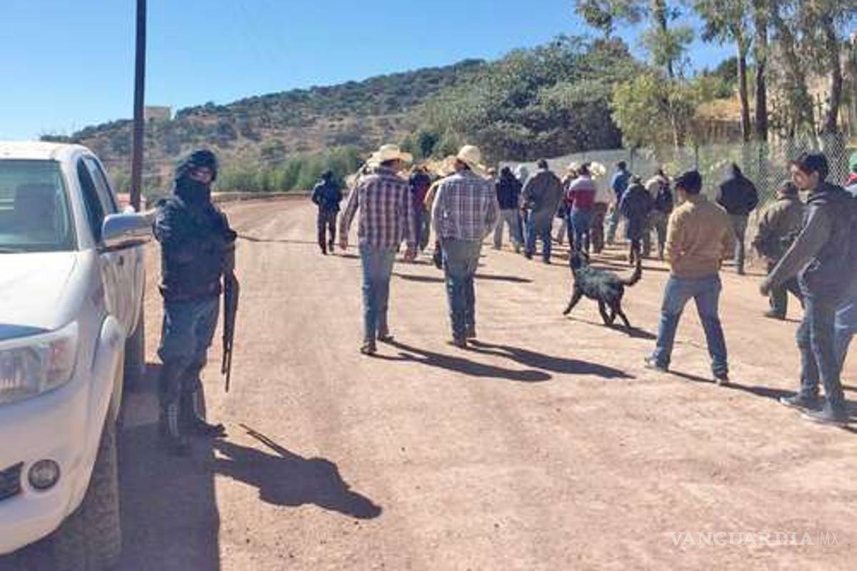 Minera canadiense desaloja con armas a vecinos de Chalchihuites
