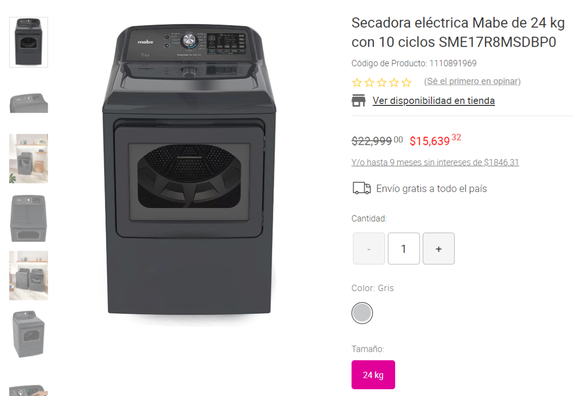 $!Venta Nocturna de Liverpool 2024: Estos son las LAVADORAS y SECADORAS con la mejor oferta