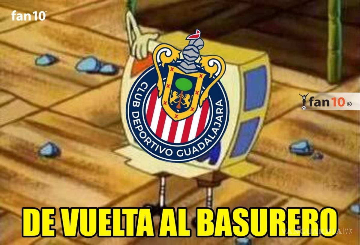 $!Los memes de la eliminación de las Chivas de la Copa MX