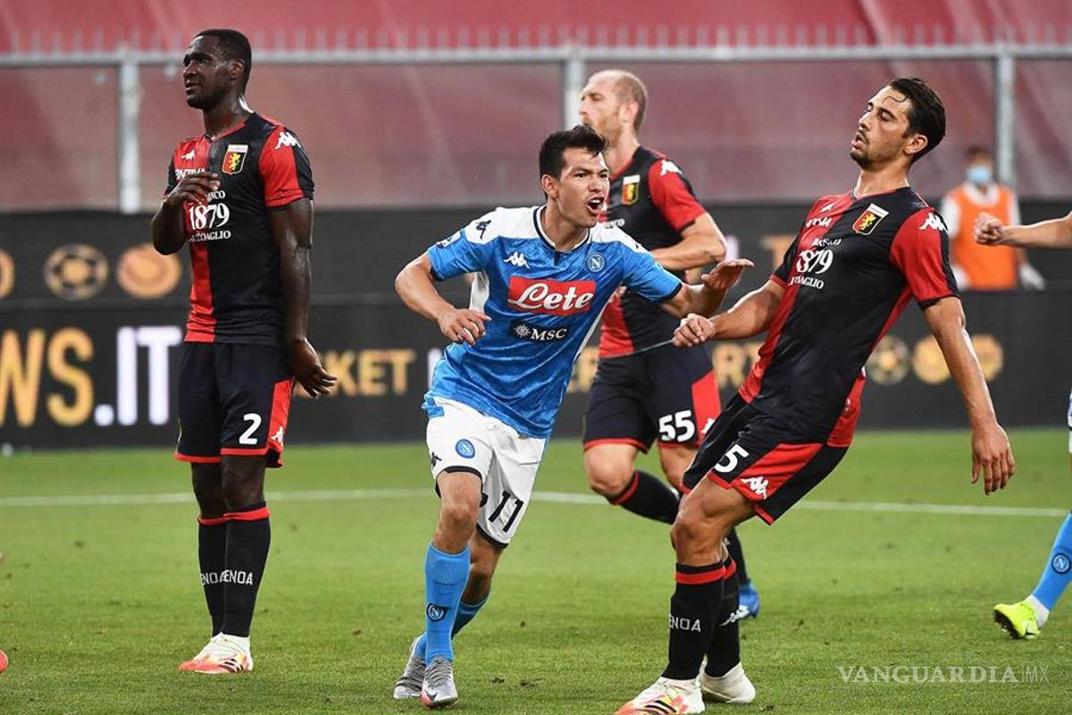 'Chucky' Lozano entra al partido y anota el gol del triunfo para el Napoli