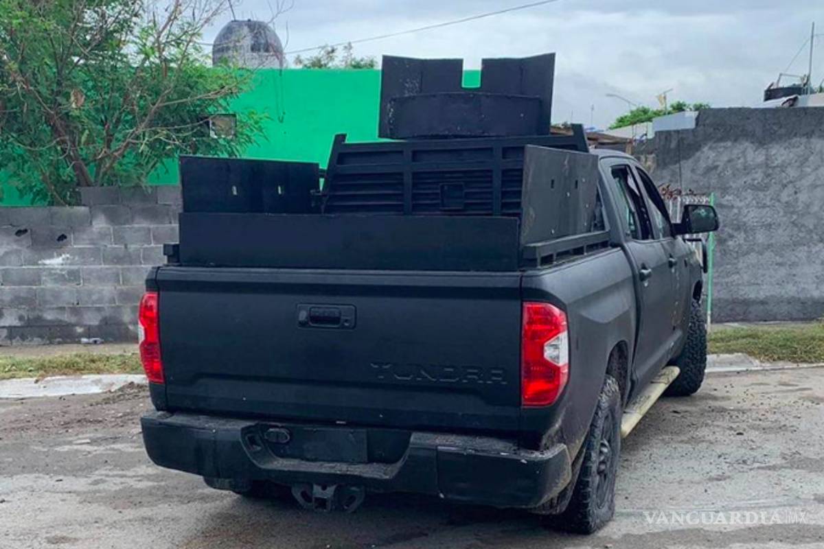 Abaten policías de Tamaulipas a ocho en Nuevo Laredo; aseguran armas y vehículo