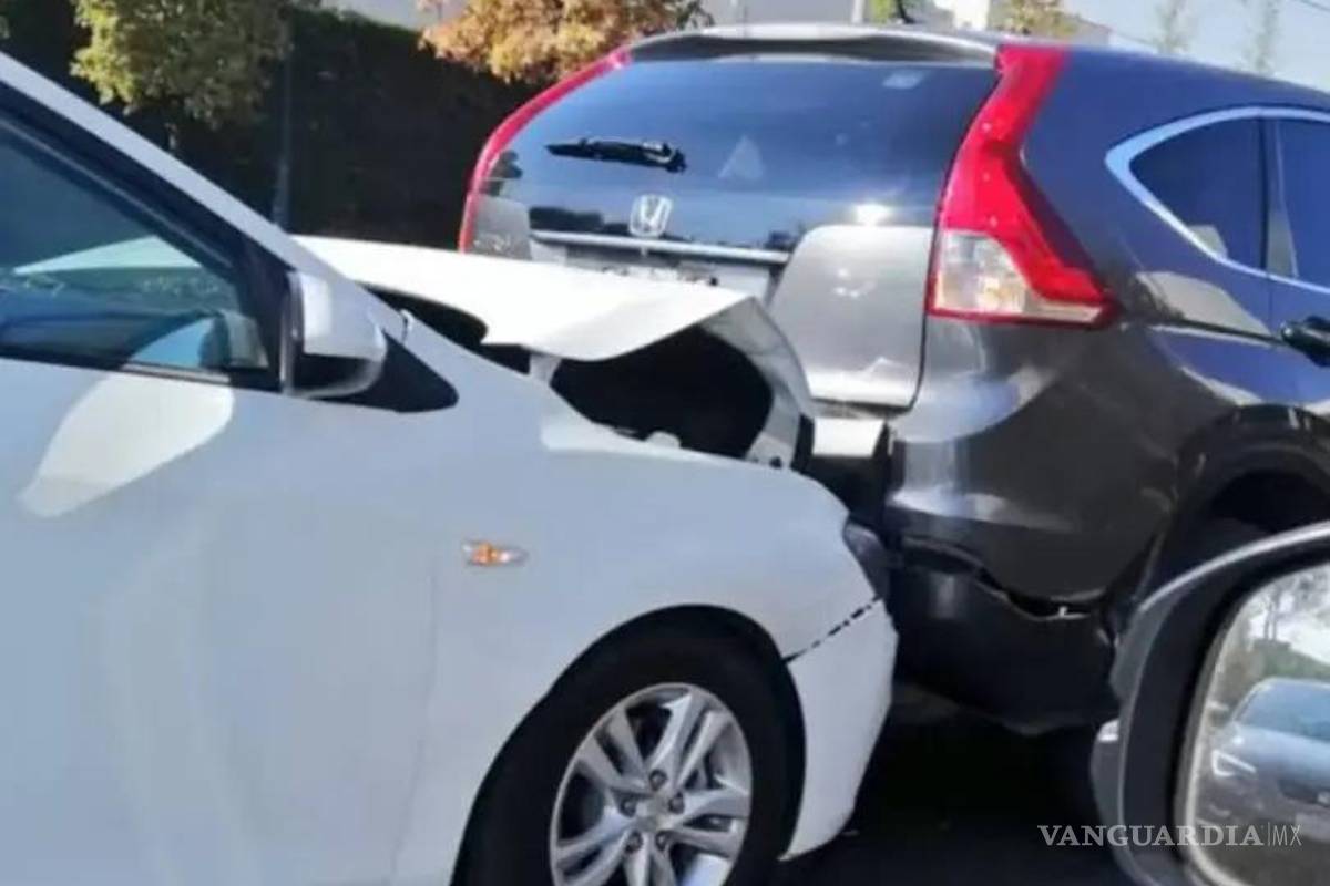 Conductor denuncia presunto intento de ‘monta-choques’ tras percance vial en calles de Saltillo