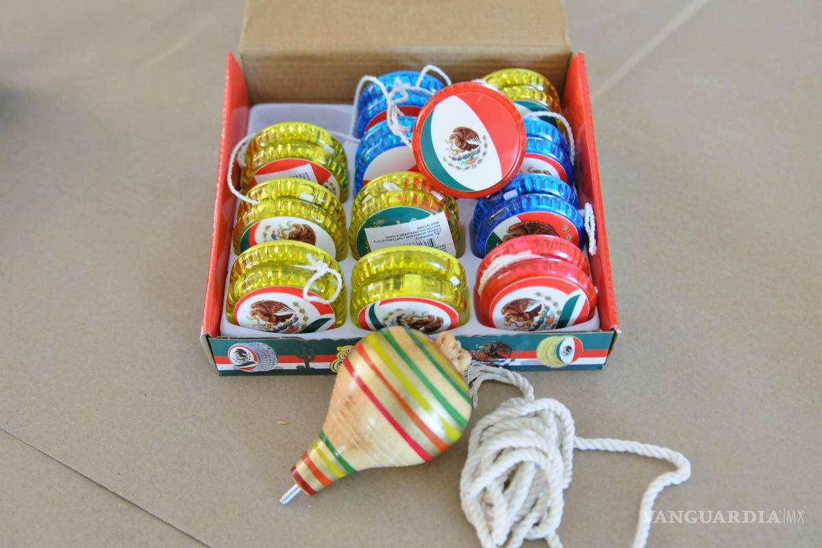 $!El trompo, el yoyo, la lotería y la matatena, protagonistas de la muestra cultural.