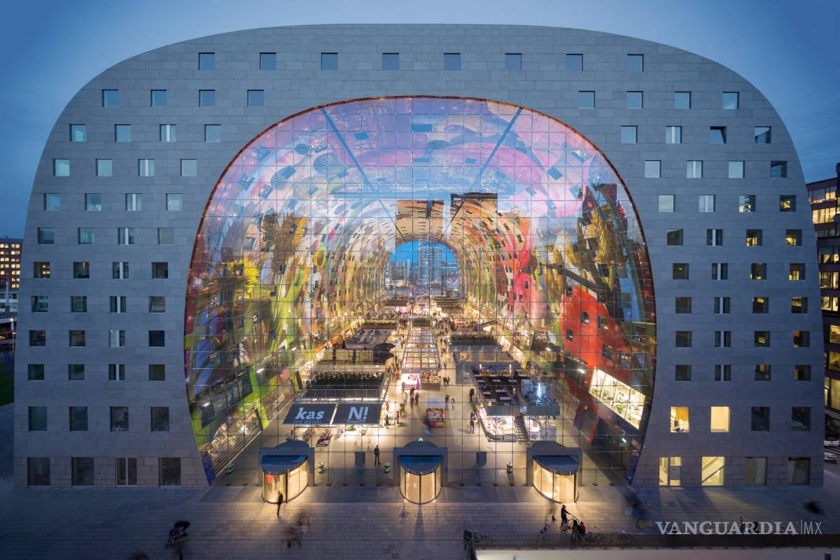Market Hall de Rotterdam, el mejor centro comercial del siglo