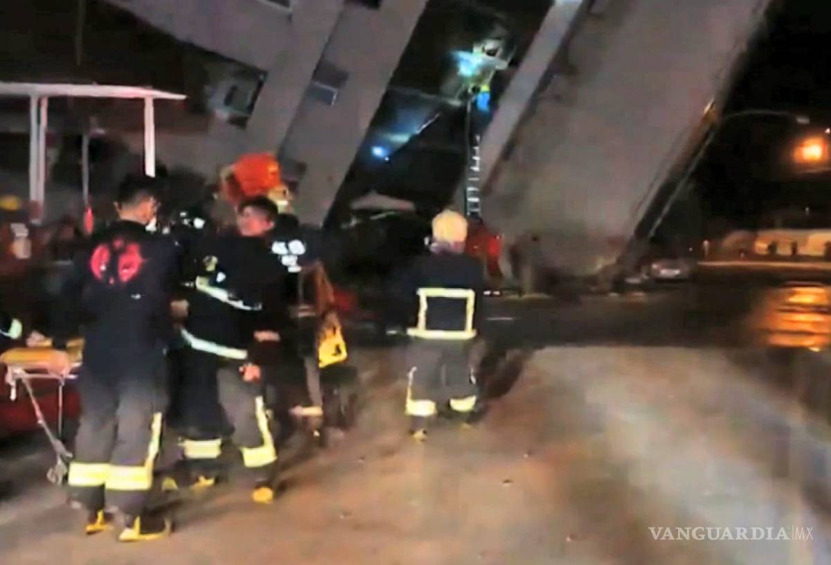 $!Sismo de Taiwán dejó 2 muertos y más de 200 personas heridas