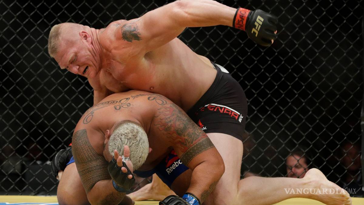 Alertan a la UFC de posible dopaje de Brock Lesnar